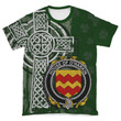 Irish Family, Harkins or O'Harkin Family Crest Unisex T-Shirt Th45