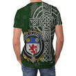 Irish Family, Haugher or O'Haffey Family Crest Unisex T-Shirt Th45