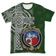 Irish Family, Henry or O'Henry Family Crest Unisex T-Shirt Th45