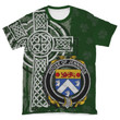 Irish Family, Jennings or Jennyns Family Crest Unisex T-Shirt Th45