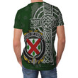 Irish Family, Keating or O'Keaty Family Crest Unisex T-Shirt Th45