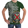 Irish Family, Keating or O'Keaty Family Crest Unisex T-Shirt Th45
