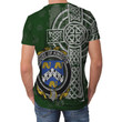 Irish Family, Kingdon Family Crest Unisex T-Shirt Th45