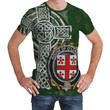 Irish Family, Langan or O'Longan Family Crest Unisex T-Shirt Th45
