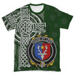 Irish Family, Legg or Legge Family Crest Unisex T-Shirt Th45