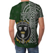 Irish Family, Lyndon or Gindon Family Crest Unisex T-Shirt Th45