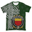 Irish Family, McCarron Family Crest Unisex T-Shirt Th45