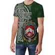 Irish Family, Meehan or O'Meighan Family Crest Unisex T-Shirt Th45