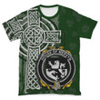 Irish Family, Mervyn Family Crest Unisex T-Shirt Th45