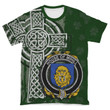 Irish Family, Mihill Family Crest Unisex T-Shirt Th45