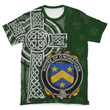 Irish Family, Monahan or O'Monaghan Family Crest Unisex T-Shirt Th45