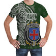 Irish Family, Pendleton Family Crest Unisex T-Shirt Th45