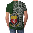 Irish Family, Quillan or McQuillan Family Crest Unisex T-Shirt Th45