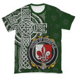 Irish Family, Sarsfield Family Crest Unisex T-Shirt Th45