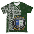 Irish Family, Sheehy or McSheehy Family Crest Unisex T-Shirt Th45