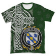 Irish Family, Smith or Smyth Family Crest Unisex T-Shirt Th45
