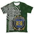 Irish Family, Tierney or O'Tierney Family Crest Unisex T-Shirt Th45