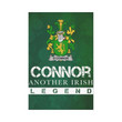 Irish Garden Flag, Coonan Or O'Conan Family Crest Shamrock Yard Flag A9