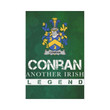 Irish Garden Flag, Cornyn Or O'Cornyn Family Crest Shamrock Yard Flag A9