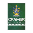 Irish Garden Flag, Cronin Or O'Cronin Family Crest Shamrock Yard Flag A9