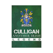Irish Garden Flag, Culligan Or Mccolgan Family Crest Shamrock Yard Flag A9