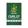 Irish Garden Flag, Curley Or Mcturley Family Crest Shamrock Yard Flag A9