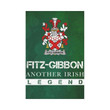 Irish Garden Flag, Fitz-Patrick Family Crest Shamrock Yard Flag A9