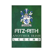 Irish Garden Flag, Flaherty Or O'Flaherty Family Crest Shamrock Yard Flag A9