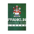 Irish Garden Flag, Forstall Family Crest Shamrock Yard Flag A9