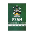 Irish Garden Flag, Freeman Family Crest Shamrock Yard Flag A9