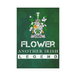 Irish Garden Flag, Fullam Family Crest Shamrock Yard Flag A9