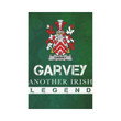 Irish Garden Flag, Garvey Or O'Garvey Family Crest Shamrock Yard Flag A9