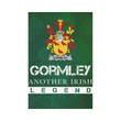 Irish Garden Flag, Gormley Family Crest Shamrock Yard Flag A9