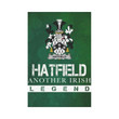Irish Garden Flag, Hatfield Family Crest Shamrock Yard Flag A9