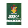 Irish Garden Flag, Jessop Family Crest Shamrock Yard Flag A9