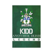 Irish Garden Flag, Kinsella Or Kinsellagh Family Crest Shamrock Yard Flag A9