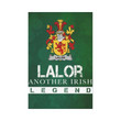 Irish Garden Flag, Lalor Or O'Lawlor Family Crest Shamrock Yard Flag A9