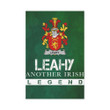 Irish Garden Flag, Levett Or Lyvett Family Crest Shamrock Yard Flag A9