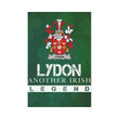 Irish Garden Flag, Lydon Or Leyden Family Crest Shamrock Yard Flag A9