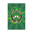 Irish Garden Flag, Maccurtin Family Crest Shamrock Yard Flag A9