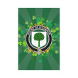 Irish Garden Flag, Macevoy Family Crest Shamrock Yard Flag A9