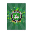 Irish Garden Flag, Macmahon (Oriel) Family Crest Shamrock Yard Flag A9