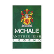 Irish Garden Flag, Mchale Or Machale Family Crest Shamrock Yard Flag A9