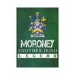 Irish Garden Flag, Moroney Or O'Moroney Family Crest Shamrock Yard Flag A9