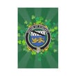 Irish Garden Flag, O'Horan Family Crest Shamrock Yard Flag A9