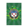 Irish Garden Flag, O'Kearney Family Crest Shamrock Yard Flag A9