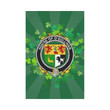 Irish Garden Flag, O'Sullivan Family Crest Shamrock Yard Flag A9