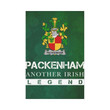 Irish Garden Flag, Packenham Family Crest Shamrock Yard Flag A9