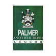Irish Garden Flag, Palmer Family Crest Shamrock Yard Flag A9