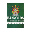 Irish Garden Flag, Raynolds Family Crest Shamrock Yard Flag A9